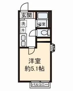 東京都杉並区今川1【アパート】の間取り