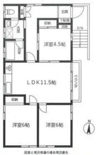 サンハイツ【2階】の間取り