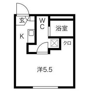 Buzz西新井【4階】の間取り