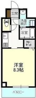 IRMSIII【8階】の間取り