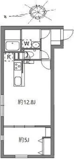 グランピア中野坂上【2階】の間取り