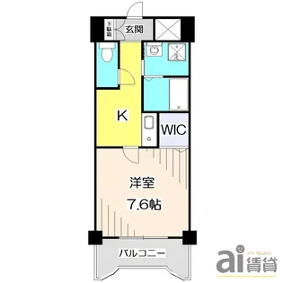 東京都練馬区中村北2【マンション】の間取り