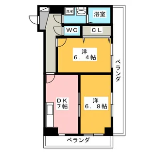 グレイス青葉【3階】の間取り