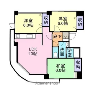 エコーヴィラ【4階】の間取り