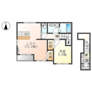 プランドール【2階】の間取り