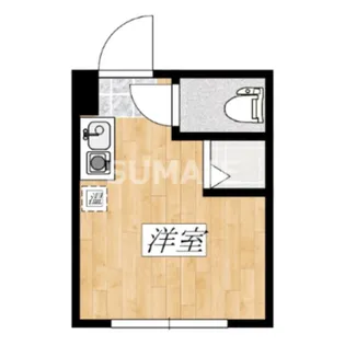 レジデンスカープ新小岩【3階】の間取り