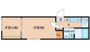 エル向山【2階】の間取り