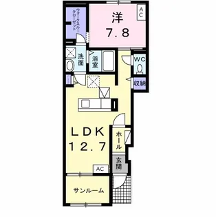 フルハウスII【1階】の間取り