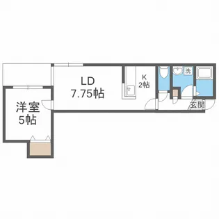 サリータ・ウノ【3階】の間取り