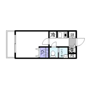 サンウィング南行徳 302【3階】の間取り