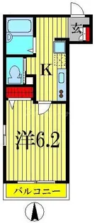 Kei haim Hirai【2階】の間取り