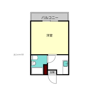ハイツ福【2階】の間取り