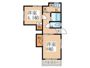 Nホーム【2階】の間取り