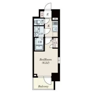 エスリードレジデンス大阪グランノース1【3階】の間取り