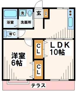 東京都府中市西府町5【マンション】の間取り