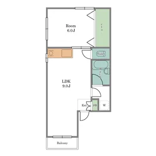 マール【3階】の間取り