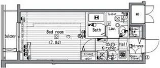 東京都中央区日本橋兜町【マンション】の間取り