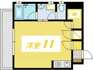 ヴェラーレ新大州橋【5階】の間取り
