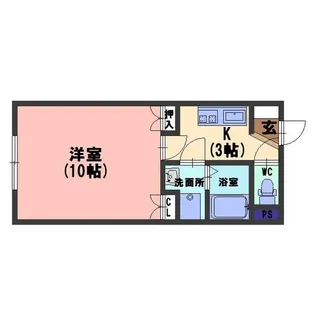 ドリーム京町【1階】の間取り