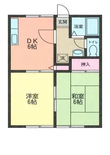 メゾンドエクレール【2階】の間取り