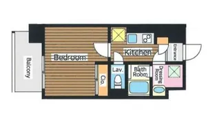 JU GLOBAL TOWER【5階】の間取り