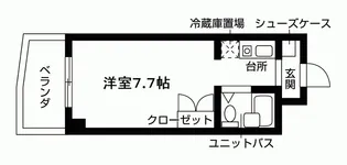 ディアコート上社【3階】の間取り