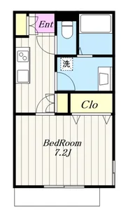 コンフォートエスト【0】【2階】の間取り