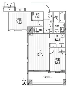 アーデン神保町【8階】の間取り