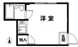 五島ハイツ【2階】の間取り