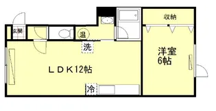 エクセルコート緑ヶ岡【2階】の間取り