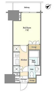 ラティエラ板橋【9階】の間取り