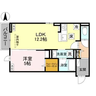 DR相木KALP【1階】の間取り