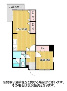 Esplanade中田本町【2階】の間取り