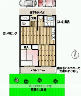 コーポ榎本【1階】の間取り