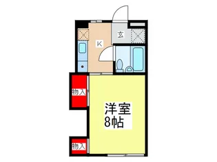 ジュエリーパーツ大和町【2階】の間取り