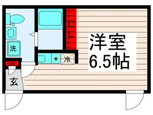 プレシャス西新井【1階】の間取り