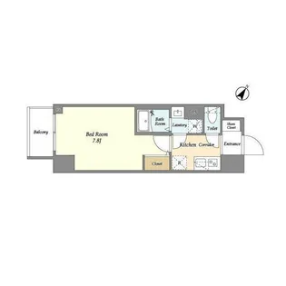 KDXレジデンス町田North【4階】の間取り