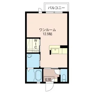 PALMO SOKA【1階】の間取り