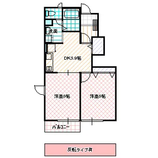 アルバピアヌーラ【1階】の間取り