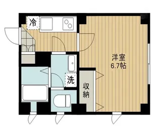フォルテア【1階】の間取り