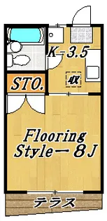 ユートピア【1階】の間取り