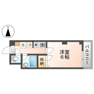 マヤ石橋 第2ビル【3階】の間取り