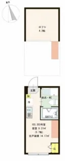 ルカセレーノ【2階】の間取り