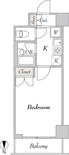 BLUROCK秋葉原【5階】の間取り