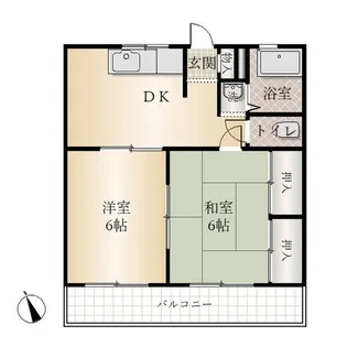 ニューコーポ セナ【2階】の間取り