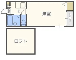 Y’SCOCO【2階】の間取り