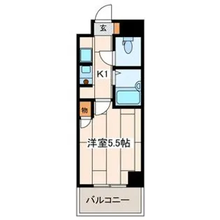 プランドール星川【3階】の間取り