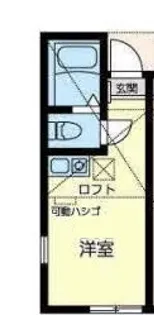 ユナイト井土ヶ谷スウィーツベリーオペラ【1階】の間取り