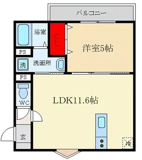 LYCKA(リュッカ)【2階】の間取り