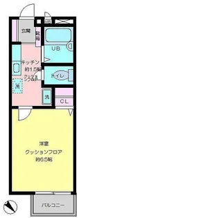 タウンコートヒロ【1階】の間取り